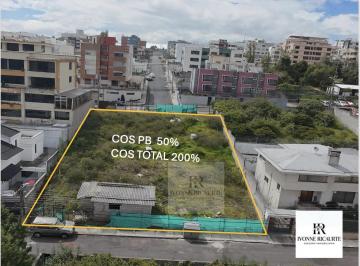 Terreno / Lote , Quito · Terreno de Venta Doble Frente de 987 m en Ponceano
