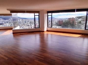 Departamento en Alquiler de 4 habitaciones González Suárez · González Suárez Arriendo Hermoso Departamento, 390 m² Construcción, 4 Dorm., Estar, Piscina.