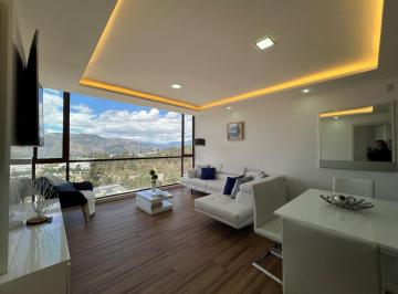 Departamento · 101m² · 2 Habitaciones · 1 Estacionamiento · Miravalle, en Renta Departamento Amoblado de Lujo, Vista Espectacular, 2 Dorm.