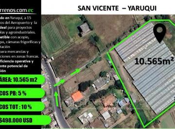 Terreno / Lote · 10565m² · Terreno en Yaruqui 1 Hectarea