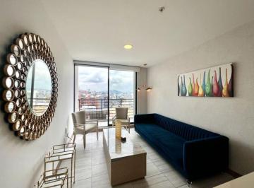Departamento · 89m² · 2 Habitaciones · 1 Estacionamiento · Mv - La Carolina, en Renta y Venta Dpto 90 m², 2d Amoblado, Balcon E Internet Edificio Atelier