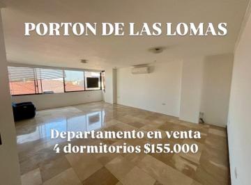 Departamento de 4 habitaciones, Guayaquil · 7417. Porton de Las Lomas - Urdesa, Vendo Departamento 4 Dorm. $155.000.