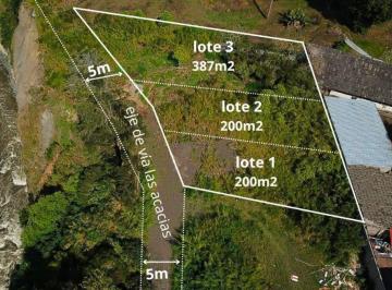 Terreno / Lote , Baños de Agua Santa · Se Vende 3 Lotes de Terreno a 5 Minutos del Centro de Baños de Agua Santa