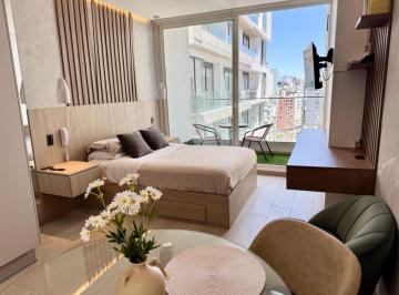 Departamento de 1 habitación, Quito · Estudio Premium Amoblado | Balcón, Parqueadero y Piscina | Republica del Salvador