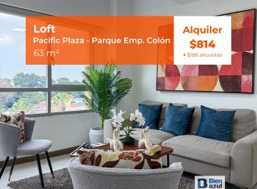 Departamento de 1 habitación, Guayaquil · Suite en Alquiler Loft Pacific Plaza - Parque Empresarial Colon