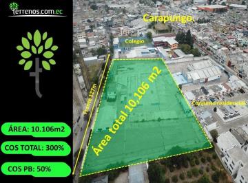 Terreno / Lote · 10106m² · Terrenoterreno de Venta en Carapungo de 5.133 m², Para Proyectos Inmobiliarios, Portal Shopping.