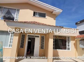 Casa de 3 habitaciones, Quito · Casa en Venta con 3 Dorm. y Terreno en Lumbisi