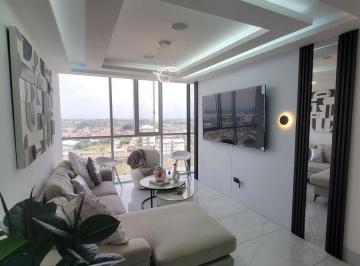 Departamento de 2 habitaciones, Guayaquil · Departamento Amoblado en Alquiler en Titanium 1, Ciudad Milenium | 2 Dorm.