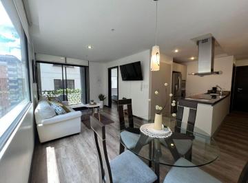 Suite de 1 habitación, Quito · Arriendo Suite Amoblada con Balcon Moderna - Sector Republica del Salvador