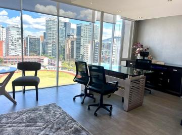Oficina comercial · 150m² · 2 Estacionamientos · Mv - Sector La Carolina en Renta Oficina Amoblada de Lujo con Vista 150 m²