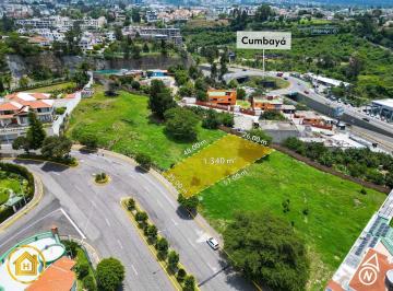 Terreno / Lote · 1340m² · Terreno en Venta de 1340 m - Proyecto Residencial - Zona Estratégica Sector La Primavera - Cumbayá