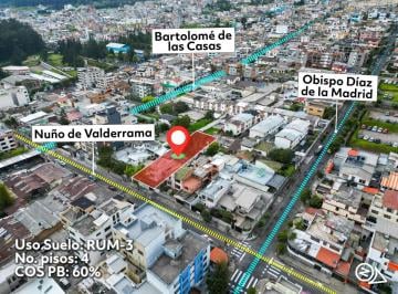 Terreno / Lote , Quito · Las Casas Terreno de Venta 788 m² Ideal Proyecto