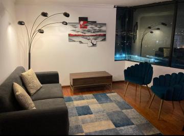 Departamento · 92m² · 3 Habitaciones · 2 Estacionamientos · Departamento Amoblado con Vista de Arriendo Sector El Batán