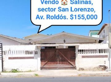 Casa · 250m² · 3 Habitaciones · 2 Estacionamientos · De Venta, Casa en San Lorenzo, Av Principal Jaime Roldós Aguilera
