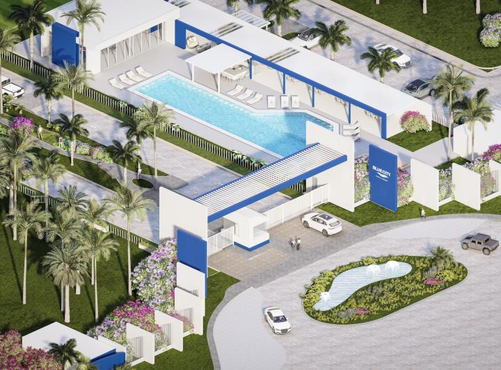 Proyecto horizontal , Salinas · Blue City
