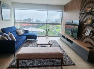 Departamento de 2 habitaciones, Guayaquil · Samborondón Km 1.5 Departamento Arcos Plaza Vista a La Plaza en Venta