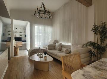 Casa · 128m² · 3 Habitaciones · 2 Estacionamientos · Alquiler de Una Hermosa Casa de Una Planta Totalmente Amoblada 3 Dorm. en La Joya, Granate.