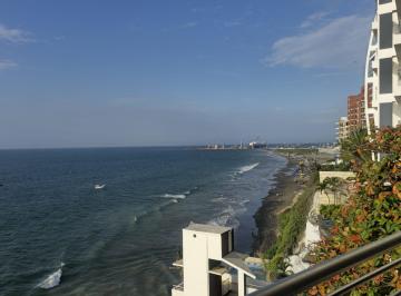 Departamento · 120m² · 2 Habitaciones · 1 Estacionamiento · Vendo Departamento Frente Al Mar a Pocos m del Mall - Manta