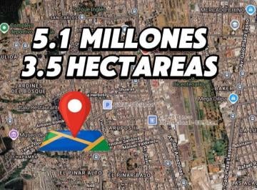 Terreno / Lote · 35477m² · Terreno 35.477 m², Constructoras E Inversionistas, "Aceptamos Socios Proyecto"