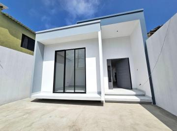 Casa de 3 habitaciones, Salinas · Vendo Linda Casa por Estrenar de Una Planta con Piscina Sector La Italiana en Salinas
