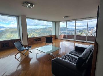 Departamento de 3 habitaciones, Quito · Renta Exclusivo Departamento con Espectacular Vista Panorámica Al Valle – Av González Suárez