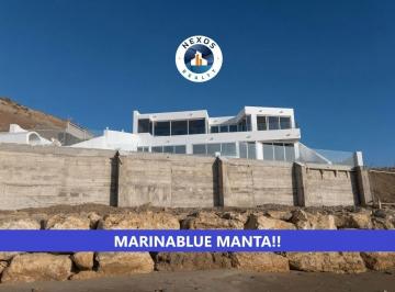 Casa de 4 habitaciones, Manta · Exclusiva Casa Frente Al Mar de Venta en Marinablue Manta! Vista! Piscina!