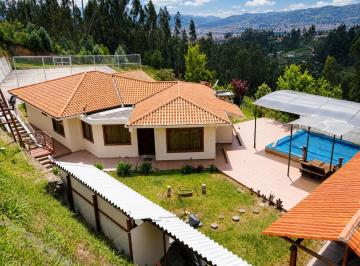 Quinta vacacional de 4 habitaciones, Cuenca · Gran Propiedad con Piscina y 5.200 m² en Sinincay (P31103)