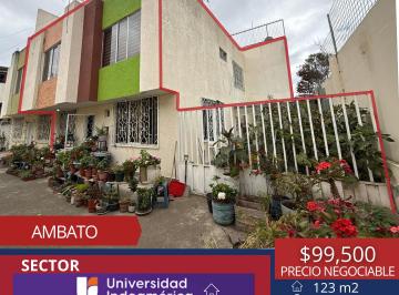 Casa de 3 habitaciones, Ambato · Casa en Venta de 150 m² con 3 Dorm. en Venta en Sector Universidad Indoamerica