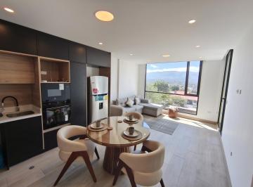 Suite · 48m² · 1 Habitación · 1 Estacionamiento · Scc. Venta Suite a Estrenar Totalmente Amoblada y Equipada. Cumbayá. a 5 Min de La Usfq