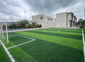 Casa · 90m² · 3 Habitaciones · 1 Estacionamiento · Renta Casa de 3 Habitaciones, Conjunto Privado con Piscina Mitad del Mundo.