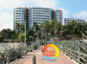 Departamento de 2 habitaciones, Playas · Carabelas de Colón, Venta Departamento Frente Al Mar con Piscinas en Playas Villamil