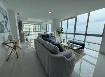 Departamento de 3 habitaciones, Salinas · Se Alquila Departamento Frente Al Mar en Salinas | con Acabados de Lujo
