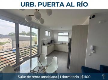 Suite de 1 habitación, Guayaquil · 7573. Urb. Puerta Al Río - Samborondon, Alquilo Suite Amoblada 1 Dormitorio $1100.