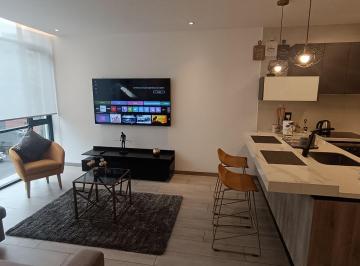 Departamento de 1 habitación, Quito · Hermosa Suite Amoblada en Renta o Venta - La Carolina Ed Essence - Rep del Salvador