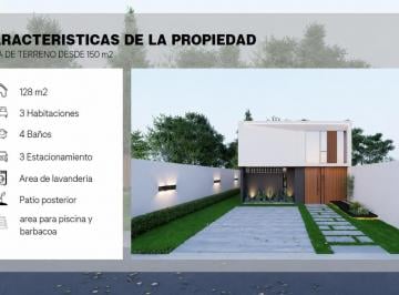 Casa · 150m² · 3 Habitaciones · 3 Estacionamientos · Estrena Tu Hogar en Las Orquídeas – Proyecto Siena | Diseño Moderno y Financiamiento Disponible