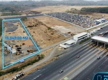 Terreno / Lote Venta · Terreno en Vía a La Costa Al Pie del Carretero, Peaje, Reténcion de Vehícular y Parque Lago Chongon