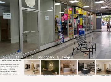 Local comercial , Guayaquil · Oportunidad - Local/oficina y Parqueos en Plena Zona Comercial de Guayaquil