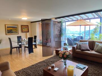 Departamento de 2 habitaciones, Quito · PH Duplex de Venta con Terrazas y Vista Espectacular. Ibis del Moral