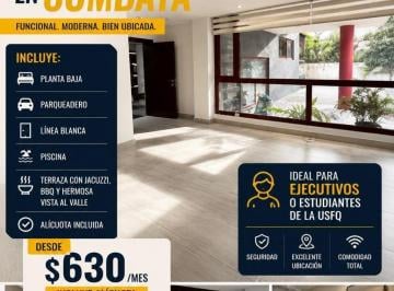 Suite de 1 habitación, Quito · Suite en Renta, 70 m², Cumbaya Usfq