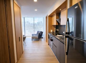 Suite · 55m² · 1 Habitación · 1 Estacionamiento · Rento Suite Amoblada con Balcón, Edificio Epiq La Carolina