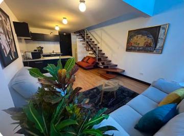 Suite de 1 habitación, Quito · Suite Tipo Loft de 60 m² con 1 Habitación en Alquiler en La Pradera Parque La Carolina