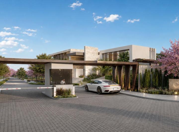 Ingreso a CEREZO · Cerezo Lotes Desde 600 a 900 m²
