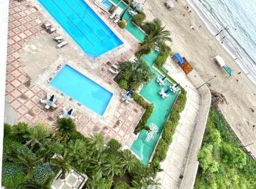 Departamento de 3 habitaciones, Playas · Vendo Departamento Frente Al Mar en Playas, Vista Espectacular Full Amoblado