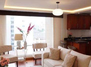 Departamento de 2 habitaciones, Quito · Baquerizo Moreno Vendo Apartamento 2 Dorm. con Baño Cada Uno, Garaje, Bodega, Amoblado.