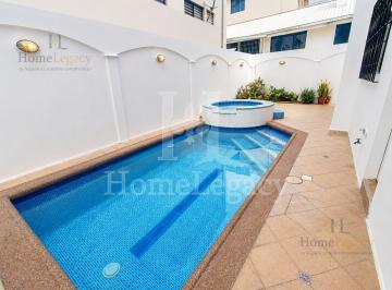 Departamento · 250m² · 2 Habitaciones · 1 Estacionamiento · Alquiler de Departamento Amoblado en Los Ceibos | 250 m² | Piscina y Jacuzzi Ae