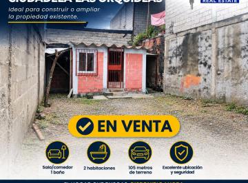 Terreno / Lote , Guayaquil · Terreno con Construcción en Venta – Ciudadela Las Orquídeas