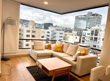 Departamento · 60m² · 1 Habitación · 1 Estacionamiento · Mv - Sector República del Salvador en Renta Suite Amoblada De, 60 m² con Vista