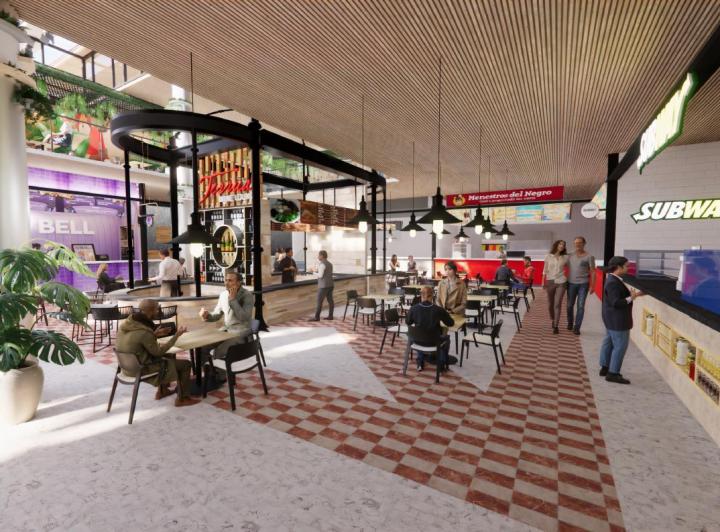 Proyecto horizontal , Guayaquil · El Nuevo Centro Comercial de La Via a La Costa, Guayaquil. Locales Para Patio de Comida