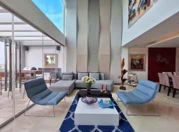 SALA PRINCIPAL · Espectacular Penthouse Amoblado en Venta - 4 Dorm. - Isla Mocolí, Samborondón