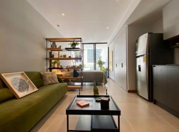 Departamento · 28m² · 1 Habitación · Espectacular Estudio en Pisos Altos con Vista Al Pichincha | Qondesa, El Rascacielos de Quito